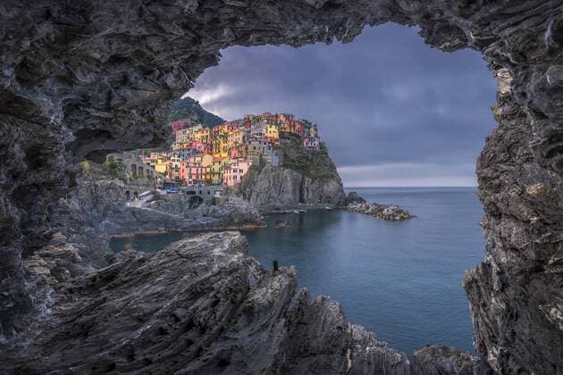 Italy, Liguria, La Spezia, Cinque Terre National Park, Manarola  RPSF00208