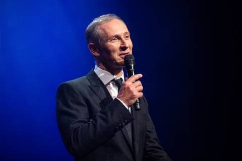 Singer Helmut Lotti aka Helmut Lotigiers pictured during a ceremony to award the Brussels Intergenerational Award to Belgian singer Helmut Lotti, Wednesday 26 September 2018 at the Brussels City Hall.  JAMESxARTHURxGEKIERE 05434348