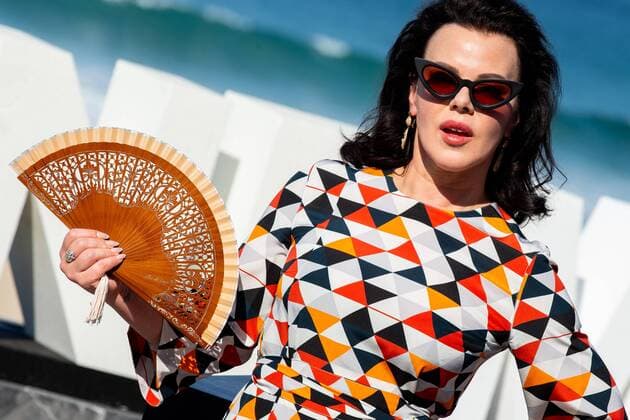 September 27, 2018 - San Sebastian, Spain - Debi Mazar attends Arde Madrid photocall during 66th San Sebastian Film Festival at Kursaal on September 27, 2018 in San Sebastian, Spain. San Sebastian Spain  - ZUMAn230 20180927_zaa_n230_689 Copyright: xManuelxRomanox