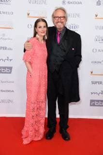 Reiner Schoene mit Ehefrau Anja Schoene bei der Goldene Henne 2018 in der Messe Leipzig am 28.09.2018 - Roter Teppich