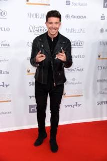 Nico Santos bei der Goldene Henne 2018 in der Messe Leipzig am 28.09.2018 - Roter Teppich