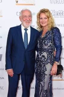 Dieter Hallervorden mit Freundin Christiane Zander bei der Goldene Henne 2018 in der Messe Leipzig am 28.09.2018 - Roter Teppich