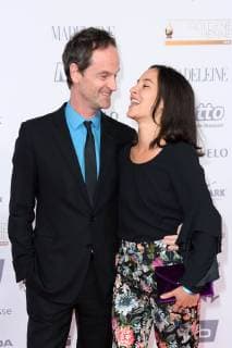 Joerg Hartmann mit Freundin Silvia Medina bei der Goldene Henne 2018 in der Messe Leipzig am 28.09.2018 - Roter Teppich