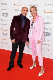Arthur Abraham, Inka Bause bei der Goldene Henne 2018 in der Messe Leipzig am 28.09.2018 - Roter Teppich