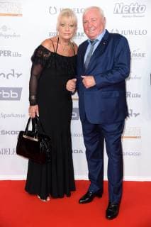 Ulli Wegner mit Ehefrau Margret Wegner bei der Goldene Henne 2018 in der Messe Leipzig am 28.09.2018 - Roter Teppich