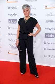 Birgit Schrowange bei der Goldene Henne 2018 in der Messe Leipzig am 28.09.2018 - Roter Teppich