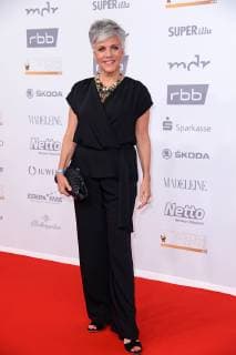 Birgit Schrowange bei der Goldene Henne 2018 in der Messe Leipzig am 28.09.2018 - Roter Teppich