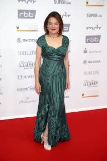 Britta Elm bei der 24. Verleihung der Goldenen Henne 2018 in der Leipziger Messe. Leipzig, 28.09.2018
