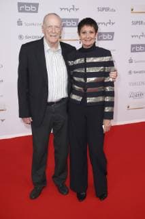 Wolfgang Kohlhaase mit Gattin Emöke Pöstenyi bei der 24. Verleihung der Goldenen Henne 2018 in der Leipziger Messe. Leipzig, 28.09.2018