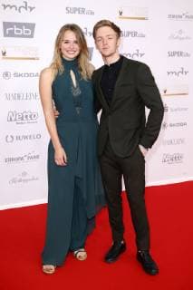 Larissa Sophie Römer und Timur Bartels bei der 24. Verleihung der Goldenen Henne 2018 in der Leipziger Messe. Leipzig, 28.09.2018
