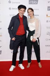 Anton von Lucke und Paula Beer bei der 24. Verleihung der Goldenen Henne 2018 in der Leipziger Messe. Leipzig, 28.09.2018