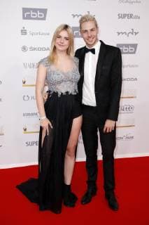 Kelly MissesVlog und Rewi bei der 24. Verleihung der Goldenen Henne 2018 in der Leipziger Messe. Leipzig, 28.09.2018