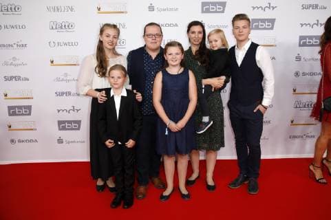 Angelo Kelly & Family bei der 24. Verleihung der Goldenen Henne 2018 in der Leipziger Messe. Leipzig, 28.09.2018