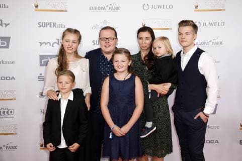Angelo Kelly & Family bei der 24. Verleihung der Goldenen Henne 2018 in der Leipziger Messe. Leipzig, 28.09.2018