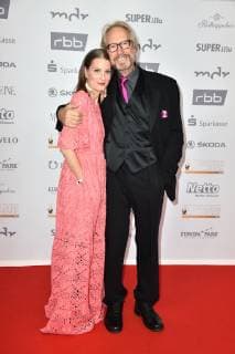 Reiner Schöne und seine Ehefrau Anja bei der Verleihung Die Goldene Henne am 28.09.2018 in Leipzig Die Goldene Henne 2018 Verleihung in Leipzig