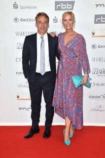 Marco Girnth und Melanie Marschke bei der Verleihung Die Goldene Henne am 28.09.2018 in Leipzig Die Goldene Henne 2018 Verleihung in Leipzig