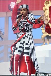 NEW YORK, NY - SEPTEMBER 29: Janelle Monae at the 2018 Global Citizens Music Festival in Central Park, New York City on September 29, 2018. Copyright: xJohnxPalmerx