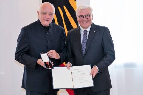 Frank Michael Zeidler;Vergabe Bundesverdienstkreuz durch den Bundespräsidenten Frank-Walter Steinmeier an insgesamt 29 Persönlichkeiten im Schloss Bellevue - Verdienstorden der Bundesrepublik Deutschland, Berlin Berlin Deutschland Schloss Bellevue