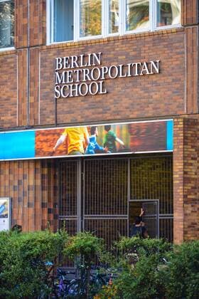 Berlin Metropolitan School, Torstrasse, Mitte, Berlin, Deutschland