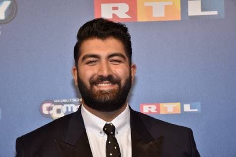 Comedian Faisal Kawusi kommt am 07.10.2018 in Köln zur Verleihung des Deutschen Comedy Preis 2018.
