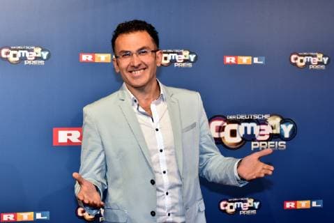 Der Kabarettist Fatih Çevikkollu kommt am 07.10.2018 in Köln zur Verleihung des Deutschen Comedy Preis 2018.