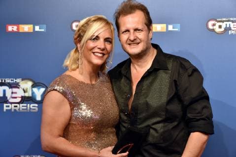 Daniela und Jens Büchner kommt am 07.10.2018 in Köln zur Verleihung des Deutschen Comedy Preis 2018.