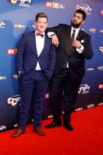 Chris Tall und Faisal Kawusi bei der Verleihung Der Deutsche Comedypreis 2018 am 7.10.2018 in Koeln Deutscher Comedypreis 2018 in Koeln