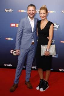 Tobias Mann mit Ehefrau bei der Verleihung des 22. Deutschen Comedypreises 2018 in den Brainpool Studios. Köln, 07.10.2018