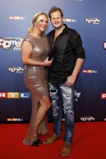 Jens Büchner mit Ehefrau Daniela bei der Verleihung des 22. Deutschen Comedypreises 2018 in den Brainpool Studios. Köln, 07.10.2018