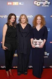 Katrin Ingendoh, Doris Kunstmann und Laura Lo Zito bei der Verleihung des 22. Deutschen Comedypreises 2018 in den Brainpool Studios. Köln, 07.10.2018