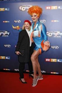 Annette Frier und Olivia Jones bei der Verleihung des 22. Deutschen Comedypreises 2018 in den Brainpool Studios. Köln, 07.10.2018