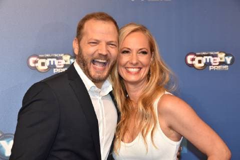 Mario Barth und Angela Finger- Erben kommt am 07.10.2018 in Köln zur Verleihung des Deutschen Comedy Preis 2018.