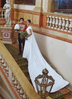 Entertainment Bilder der Woche KW41 Entertainment Bilder des Tages October 8, 2018 - Madrid, Madrid, Spain - Fernando Fitz-James Stuart,Sofia Palazuelo during the weeding at Palacio de Liriaon October 8, 2018 in Madrid, Spain Madrid Spain  - ZUMAg15_ 20181008_zaf_g15_017 Copyright: xJackxAbuinx