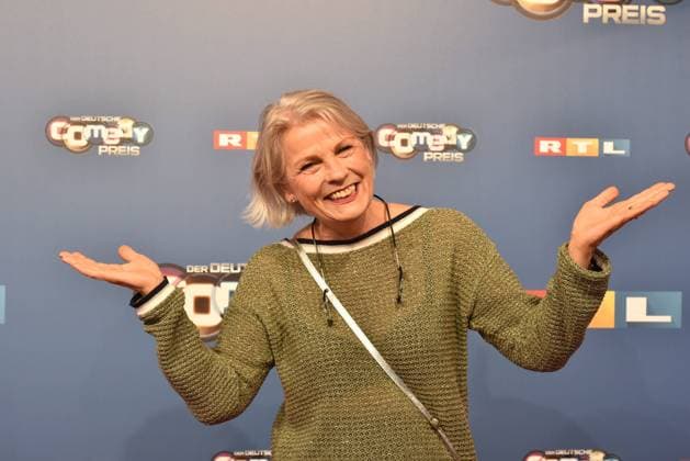 Gerburg Jahnke kommt am 07.10.2018 in Köln zur Verleihung des Deutschen Comedy Preis 2018.