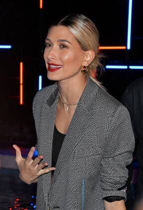 Model Hailey Baldwin attends the event Tommy Hilfiger Presents Tokyo Icons in Tokyo, Japan on October 8, 2018.  TKP2018100816 KEIZOxMORI