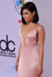 Actress Vanessa Hudgens arrives for the 46th annual American Music Awards at the Microsoft Theater in Los Angeles on October 9, 2018.  LAP20181009032 JIMxRUYMEN