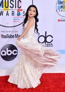 Actress Lana Condor arrives for the 46th annual American Music Awards at the Microsoft Theater in Los Angeles on October 9, 2018.  LAP20181009059 JIMxRUYMEN