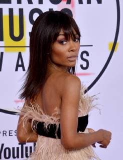 TV personality Zuri Hall arrives for the 46th annual American Music Awards at the Microsoft Theater in Los Angeles on October 9, 2018.  LAP20181009084 JIMxRUYMEN