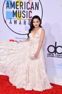 Actress Lana Condor arrives for the 46th annual American Music Awards at the Microsoft Theater in Los Angeles on October 9, 2018.  LAP20181009058 JIMxRUYMEN