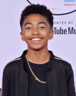 Actor Miles Brown arrives for the 46th annual American Music Awards at the Microsoft Theater in Los Angeles on October 9, 2018.  LAP20181009119 JIMxRUYMEN