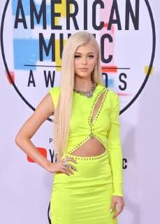 Singer Loren Gray arrives for the 46th annual American Music Awards at the Microsoft Theater in Los Angeles on October 9, 2018.  LAP20181009162 JIMxRUYMEN