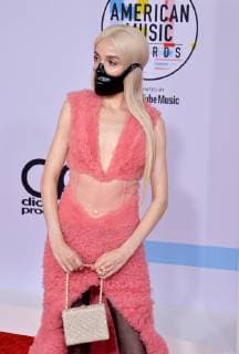 Singer Poppy arrives for the 46th annual American Music Awards at the Microsoft Theater in Los Angeles on October 9, 2018.  LAP20181009152 JIMxRUYMEN