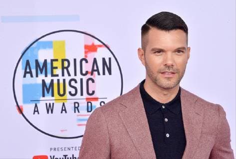 TV personality AJ Gibson arrives for the 46th annual American Music Awards at the Microsoft Theater in Los Angeles on October 9, 2018.  LAP20181009168 JIMxRUYMEN