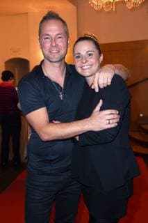 Mitch Keller mit Ehefrau Alexandra Keller Deutscher Tierschutzpreis 2018 im Meistersaal am Potsdamer Platz in Berlin am 09.10.2018