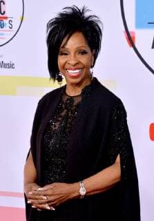 Singer Gladys Knight arrives for the 46th annual American Music Awards at the Microsoft Theater in Los Angeles on October 9, 2018.  LAP20181009406 JIMxRUYMEN