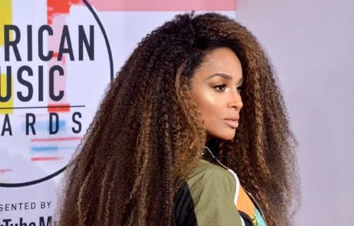 Singer Ciara arrives for the 46th annual American Music Awards at the Microsoft Theater in Los Angeles on October 9, 2018.  LAP20181009440 JIMxRUYMEN