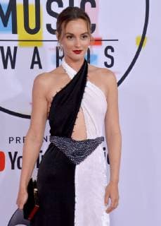 Actress Leighton Meester arrives for the 46th annual American Music Awards at the Microsoft Theater in Los Angeles on October 9, 2018.  LAP20181009442 JIMxRUYMEN