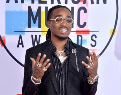 Singer Quavo arrives for the 46th annual American Music Awards at the Microsoft Theater in Los Angeles on October 9, 2018.  LAP20181009483 JIMxRUYMEN