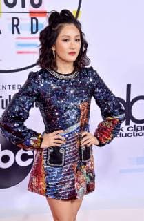 Actress Constance Wu arrives for the 46th annual American Music Awards at the Microsoft Theater in Los Angeles on October 9, 2018.  LAP20181009510 JIMxRUYMEN