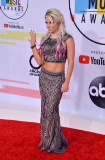 Wrestler Alexa Bliss arrives for the 46th annual American Music Awards at the Microsoft Theater in Los Angeles on October 9, 2018.  LAP20181009557 JIMxRUYMEN